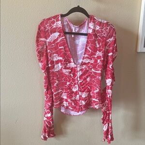 Free People Through the Meadow Corset Top